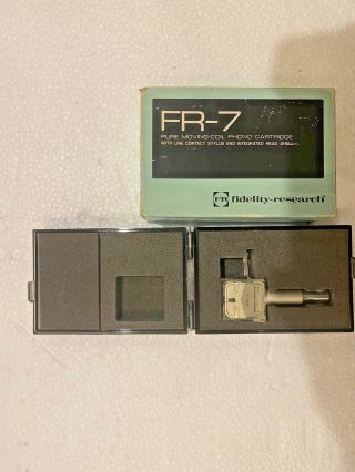 Fidelity Research Fr - 7 Mc Phono Cartridge - Boxed