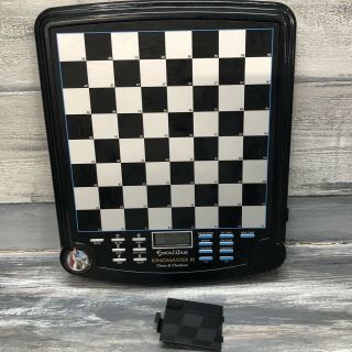 Excalibur King Master Iii Electronic Chess Game 2 In 1 Chess Checkers Board Only