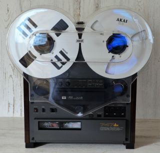 AKAI GX - 747dbx 4 - Track Stereo Reel Tape Deck Recorder w/ Box - VIDEO 2