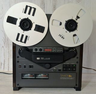 AKAI GX - 747dbx 4 - Track Stereo Reel Tape Deck Recorder w/ Box - VIDEO 3