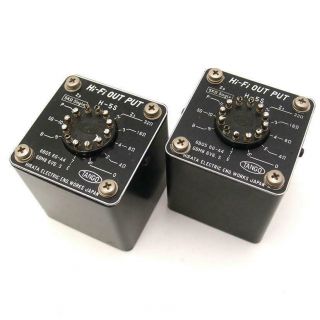 Pair Hirata Tango H - 5s Tube Amplifier Output Transformer For 45,  6v6,  Px4