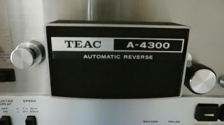 TEAC A - 4300 Reel to Reel Recorder 