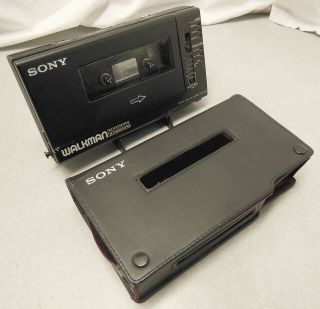 Vintage Sony Wm - D6c Walkman Professional Cassette - Corder W/protective Case