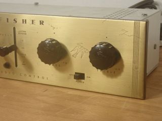 The Fisher 50 - C Master Audio Control Tube Preamp, 5