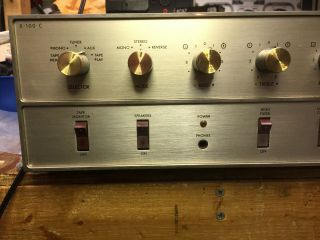 Fisher X - 100 - C integrated tube stereo amp,  plug and play 2