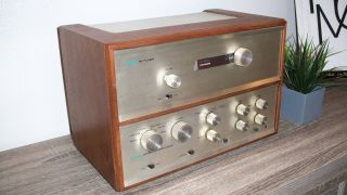 Vintage Dyna Pas Stereo Tube Stereophonic Preamplifier & Fm Tuner,  Cabinet Read
