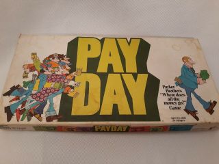 Payday Board Game 1975 Classic 2 - 4 Players Parker Brothers Make Offer