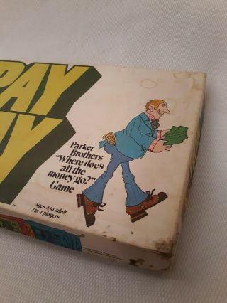 Payday Board Game 1975 Classic 2 - 4 Players Parker Brothers Make Offer 2