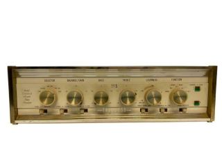 Vintage Sherwood S - 5000 Ii 80 Watt Stereo Amplifier Powers On Metal