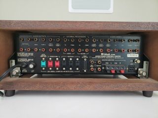McIntosh C34V Stereo Control Preamplifier with Wooden Frame 6