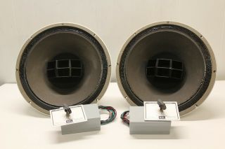 Altec 604e Duplex Coaxial Speakers 15 ",  N - 1500 - A Crossovers Matched Set