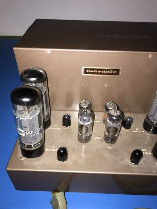 Vintage Marantz Model 8B Tube Stereo Amplifier 3