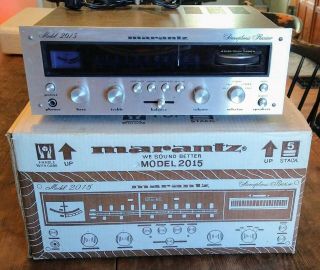 Vintage Marantz 2015 " Stereophonic Receiver " With Box And Packaging