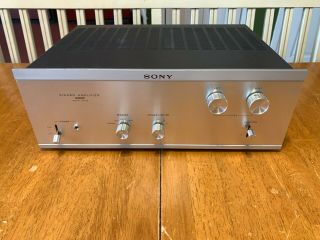 Vintage Sony Ta - 3200f Stereo Power Amplifier Fine Example