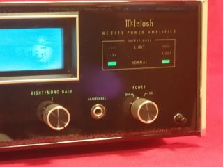 McIntosh MC2125 Power Amplifier,  Restored,  With Box 2