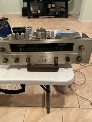Fisher Fm - 1000 Broadcast Stereo Fm Tuner All Tube.  Or Project