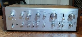 Pioneer Sa - 9100 Stereo Integrated Amplifier.  All Functions
