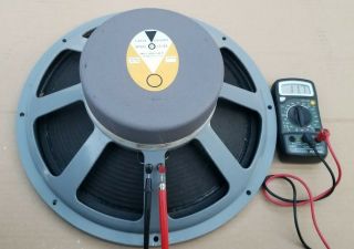Vintage Jbl Le15a Speaker 16 Ohms Singe C50 Sm,  C51 C60 C61 Paragon & Other