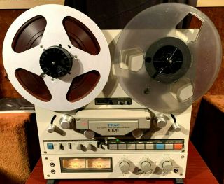 Vintage Teac X - 10r Autoreverse 10 Inch Reel To Reel Tape Recorder