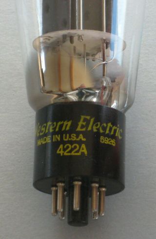 Western Electric 422A Vacuum Tube 1959 3
