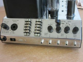 Vintage McIntosh MC - 240 Twin 40 Watt Stereo Tube Amplifier w/ manuals 3