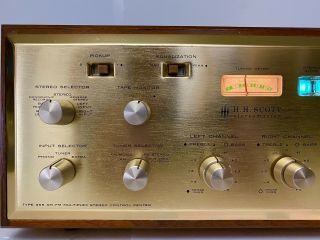 H.  H.  Scott 355 Stereomaster FM Multiplex Stereo Preamp AUDIOPHILE REBUILT 4