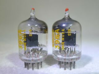 NOS/NIB Matched Pair Western Electric JW 396A/2C51/5670 Square Getter 1952 4
