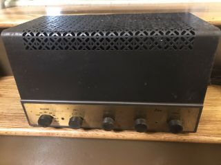 Vintage Eico Hf - 20 Mono Tube Amplifier