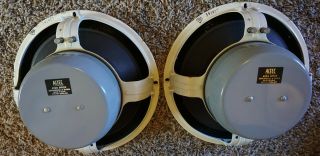 Altec Lansing 419a 12 " Biflex Woofers (pair) 8 Ohm 3” Voice Coils