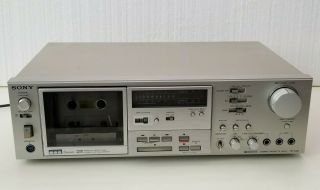 Sony Tc - K81 Vintage Cassette Deck 3 Head (please Read)