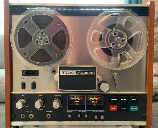 Teac A - 2300s Stereo Tape Deck Reel - To - Reel -