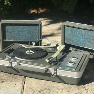 A Restored 1970s Arvin Stereophonic Portable Record Player - See The Video