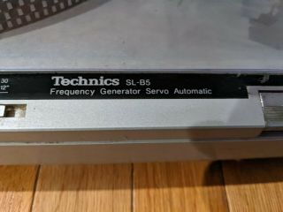 Technics SL - B5 - Auto Stacking Turntable with - Multi Stack Spindle - Rare 2