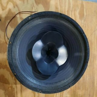 Altec Lansing 950 - 8a Co - Axial Speaker 15 " Woofer W/horn & Crossover