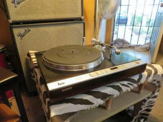 Sony Ps - X65 Turntable Record Player Needs Stylus As - Is