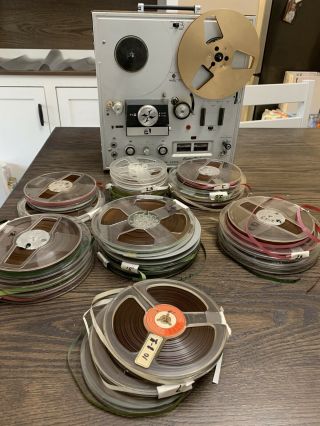 Vintage Akai X - 150D Reel to Reel Tape Recorder Deck 5