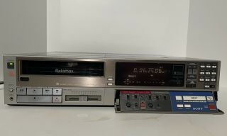 Sony Betamax Sl - 2710 & - Could Use Head Cleaning Or Service