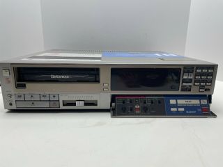 SONY BETAMAX SL - 2710 & - COULD USE HEAD CLEANING OR SERVICE 3