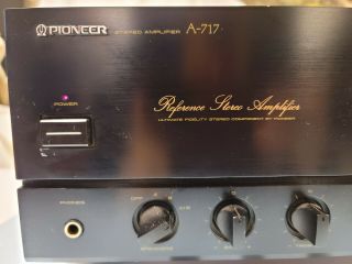 Pioneer A - 717 Reference Stereo Amplifier 2
