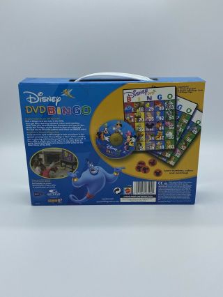 Disney Mattel DVD Bingo Complete Magical Game Disney Movie Board Game 2