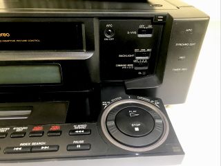 Sony SLV - R1000 VHS Editing - Recorder HiFi Stereo With Remote ⭐️ 6