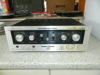 Marantz 1070 Console Stereo Amplifier In