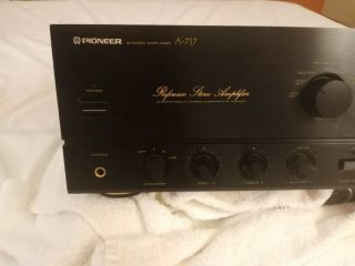 Pioneer A - 717 Stereo Amplifier In Good
