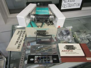 Vintage Audiovox Radio Am Fm Casette Stereo Nos Id - 600c