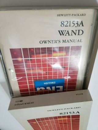 Wand For Use With Hp 41c/cv 41cx Hewlett Packard Calculator