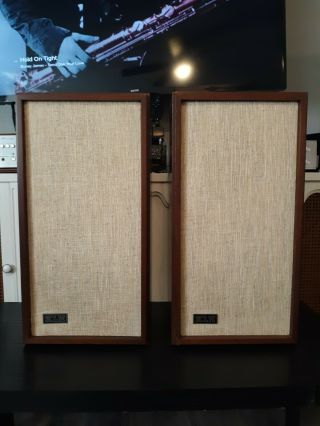 Klh Model Seventeen 17 Speakers Work Perfectly 1968