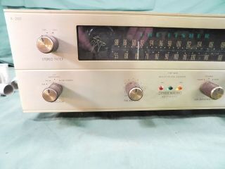 Vintage THE FISHER R - 200 MULTIPLEX TUNER RECEIVER FM - AM Vintage Audio Sound 2