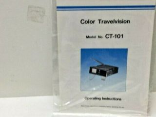 Panasonic CT - 101 Travelvision 1.  5 