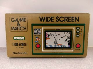 Nintendo Game And Watch - Popeye -