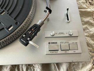 Yamaha YP - D - 6 Direct Drive Turntable With Shure SPS Cartridge Shape 2